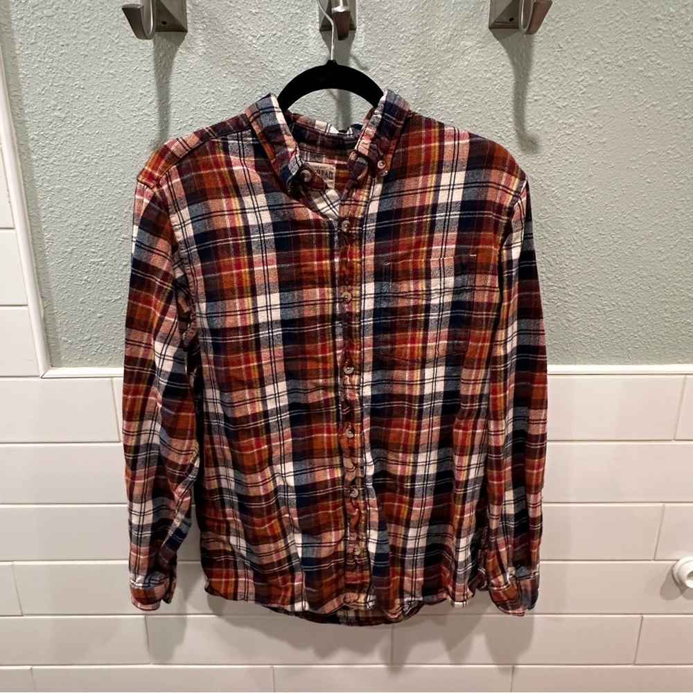 RedHead | Mens button up flannel Autumn colors size medium